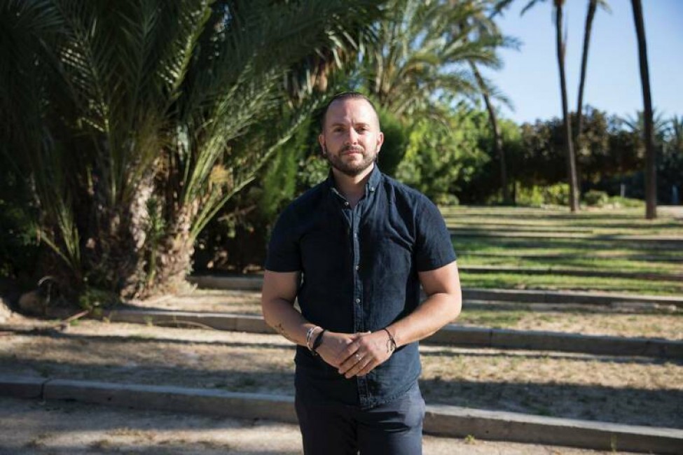 El portavoz de Compromís en Alicante, Rafa Mas. - 