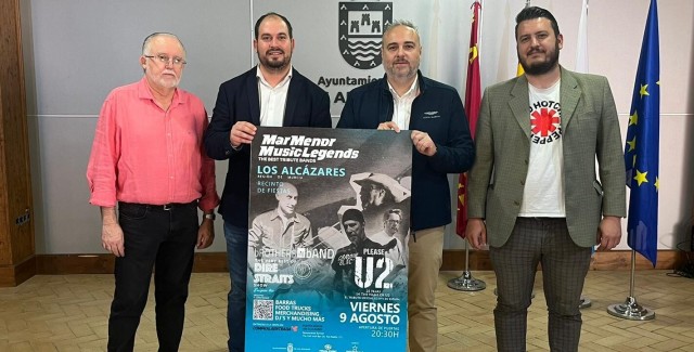 Los Alcázares acogerá el festival 'Mar Menor Music Legends' con 