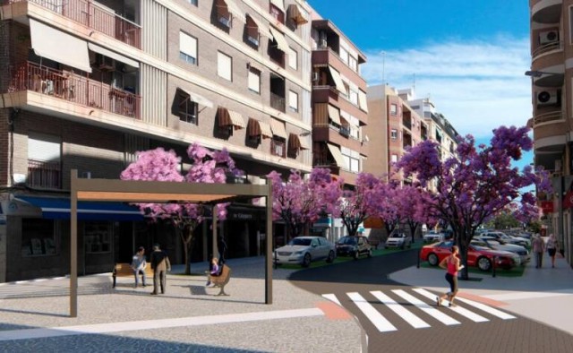 Una quincena de empresas pujan por la plataforma única de Plaza Madrid en Elche, por 1,4 millones