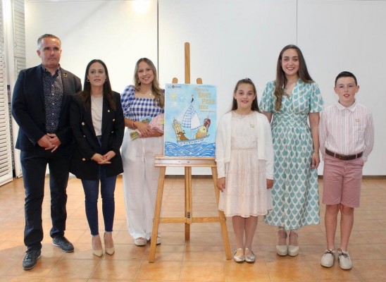 Lara de la Torre ilustra las Fiestas de Sant Pere 2024 con su obra 'Festes Amb Sabor a Mar'
