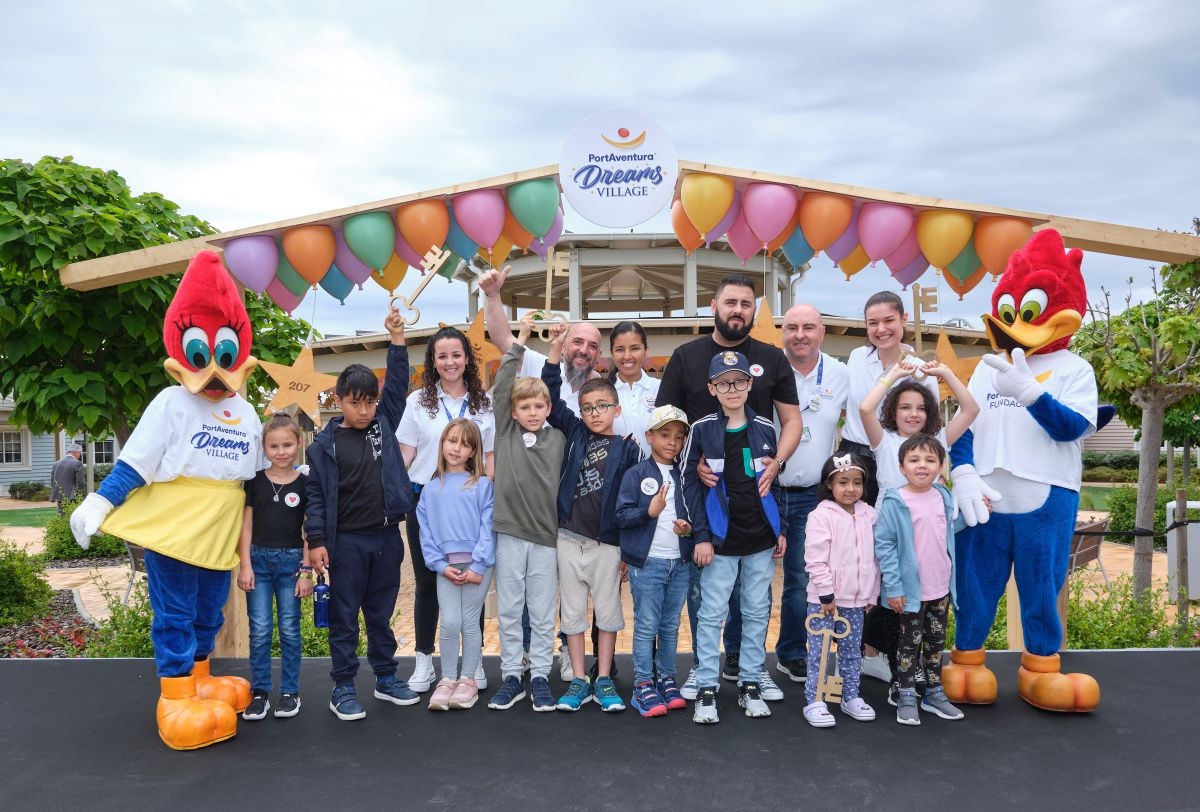 La Fundación PortAventura refuerza su proyecto social, PortAventura Dreams Village