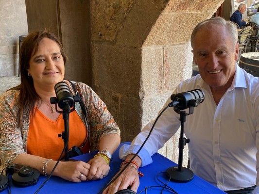 Irene Herrero y Alberto Asarta, en Sant Pasqual con la mirada puesta en la política nacional