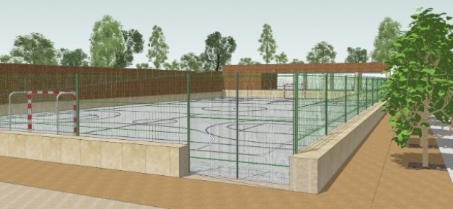 Alcoy vuelve a licitar la mejora de la pista deportiva del parque de Zona Nord tras renunciar la adjudicataria