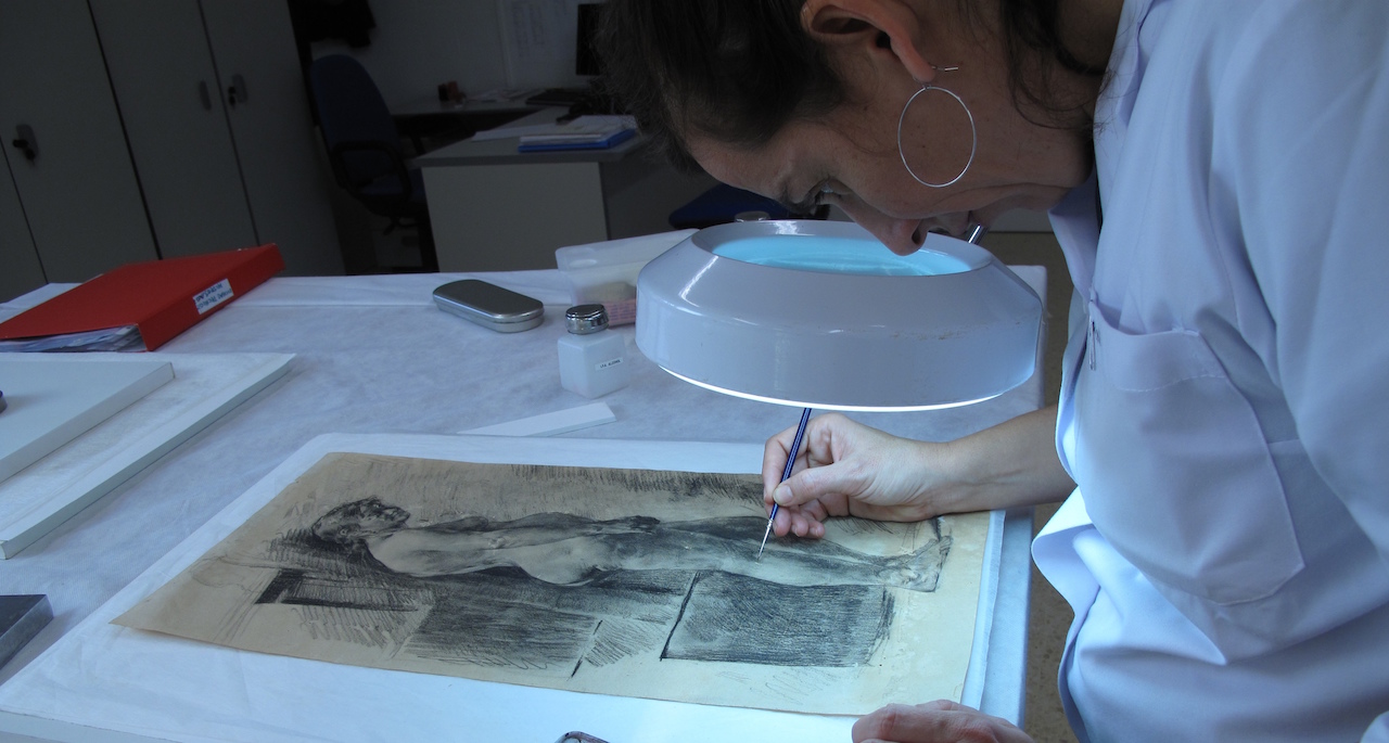 La Diputación homenajea a Pinazo restaurando parte de sus trabajos como pensionado en Roma