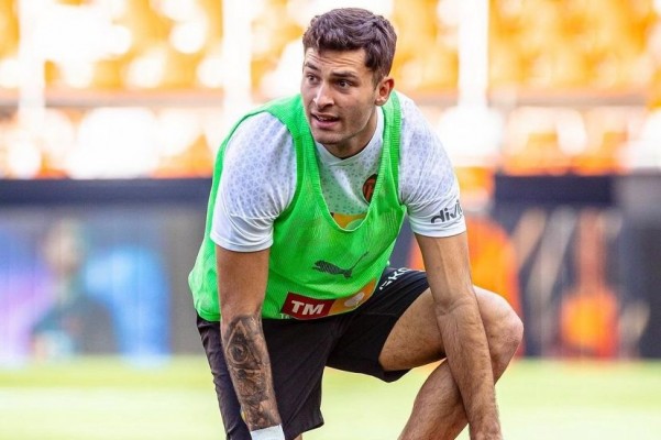 Hugo Duro no participa en el último entrenamiento antes de viajar a Anoeta