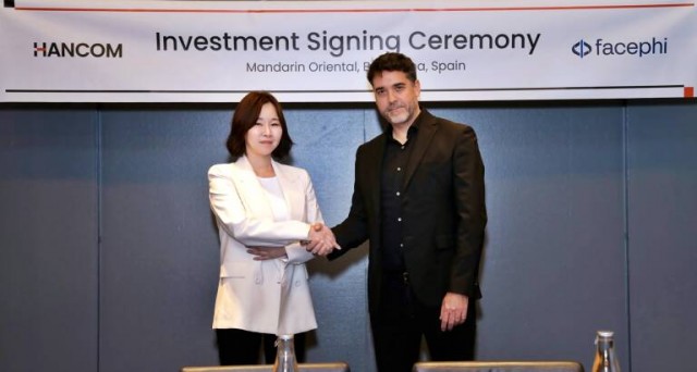 La coreana Hancom formaliza el acuerdo de inversión de 5 millones en Facephi