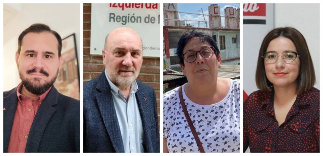 Cuatro murcianos entran en la coordinadora federal de IU: Álvarez-Castellanos, Lola Sánchez, Sergio Ramos y Aroha Nicolás