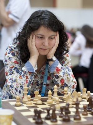 Una gran simultánea, acto central del festival La Dama del Ajedrez