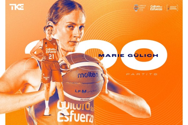 Marie Gülich, tercera jugadora en llegar a los 200 partidos
