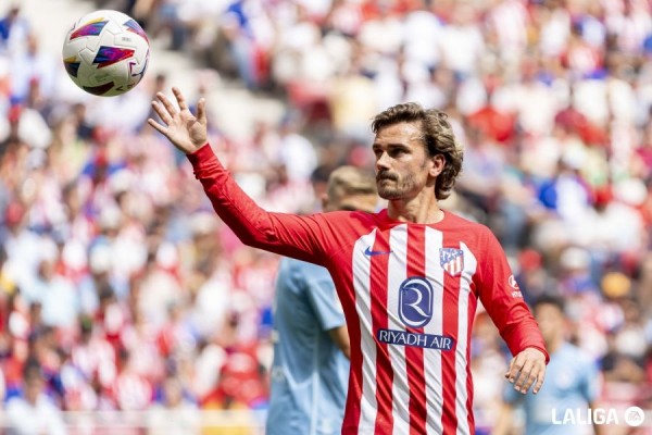  Antoine Griezmann y un bajón que ha notado el Atlético de Madrid