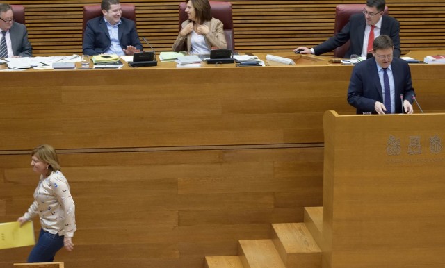 Rifirrafes entre Bonig, Punset y Puig en la primera sesión de control