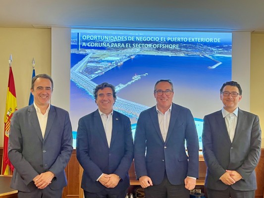 Los puertos de Castellón y A Coruña se unen para liderar la eólica marina offshore en España
