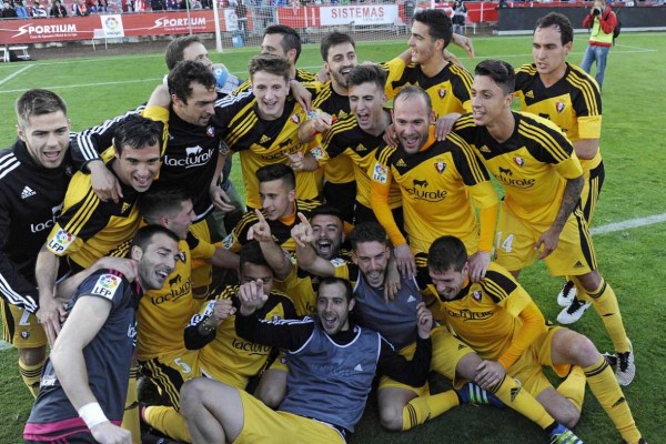Osasuna regresa a Primera dos años después