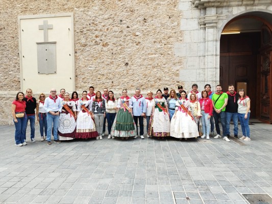 Cerca de 1.200 personas se citan en Almassora en una multitudinaria Romería por Santa Quitèria