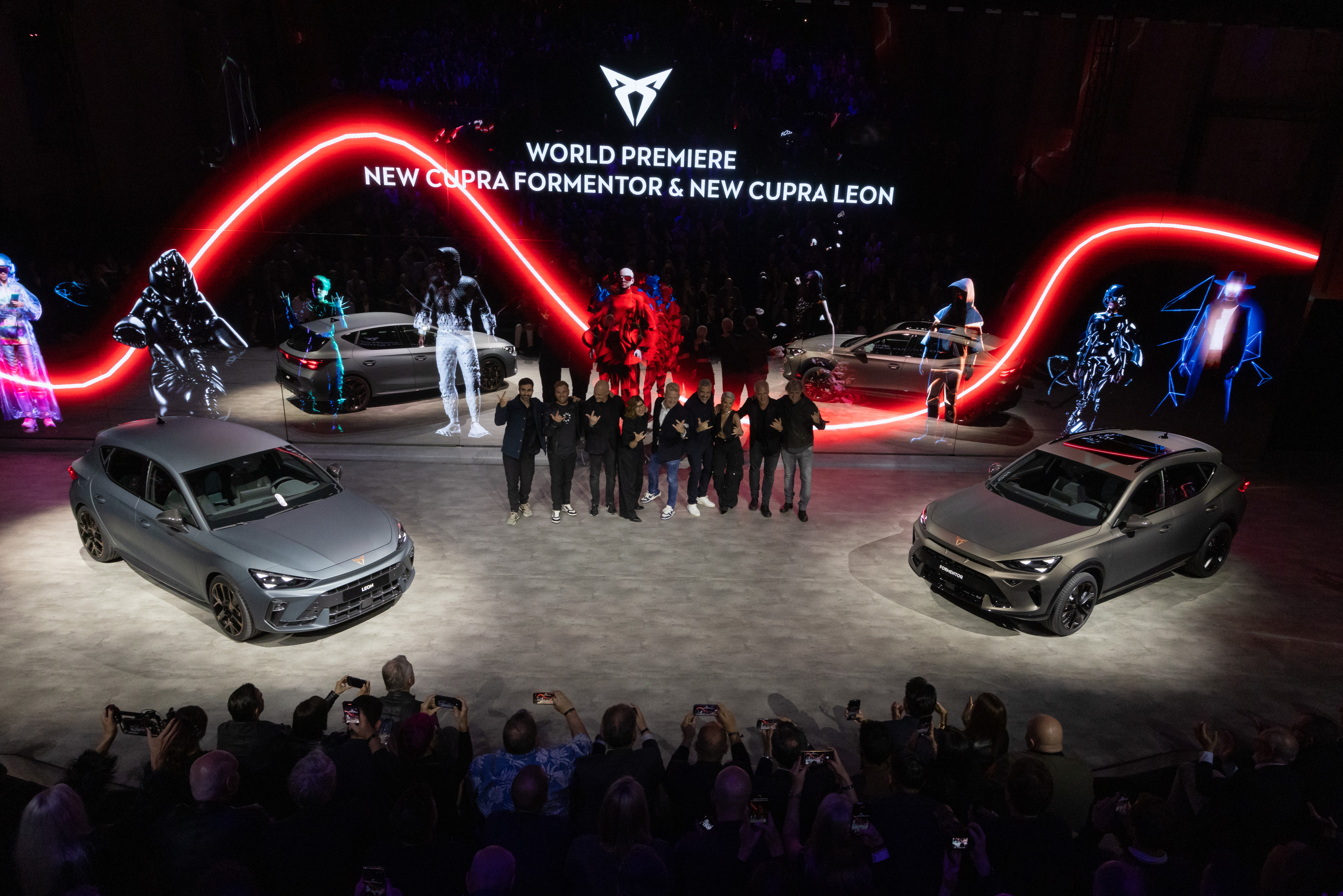 Cupra presenta los nuevos Formentor y León: creados para provocar emociones fuertes