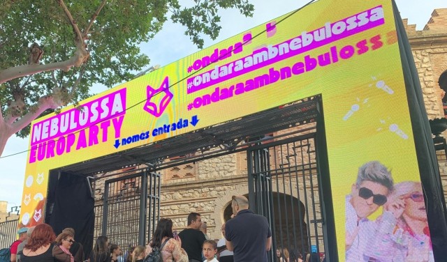 Ondara se vuelca en una fiesta multitudinaria de apoyo a Nebulossa en su participación en Eurovisión