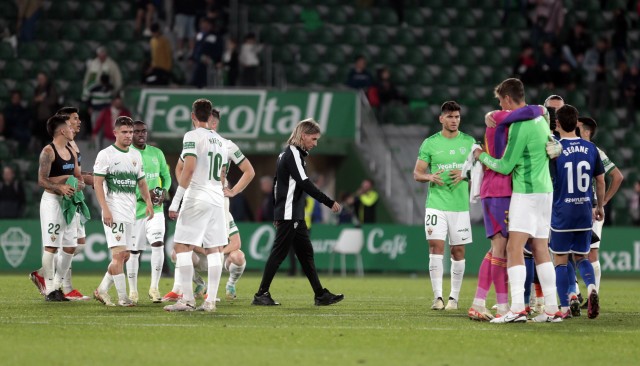 Partido sin red para el Elche