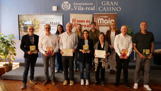 Mariano Casas i Rosa Maria Gurrera guanyen els  Premis Maig-Memorial Pasqual Batalla de Vila-real
