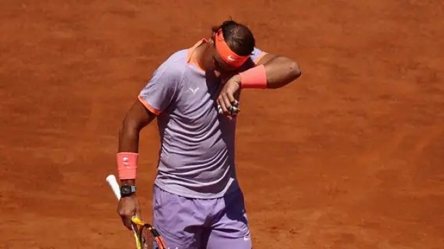 Nadal, despedida agridulce de Roma