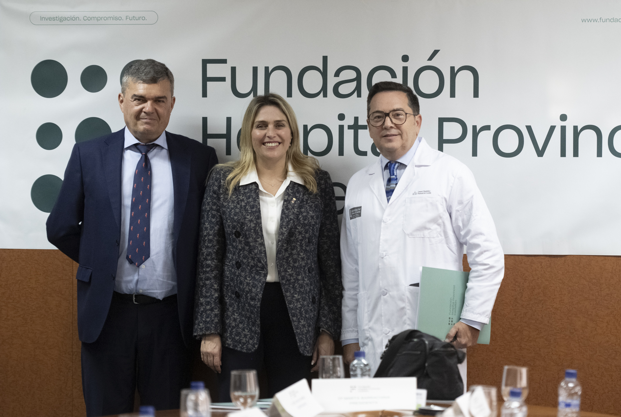 La Diputación reconoce la labor de la Fundación Hospital Provincial con el Mérito Solidario 
