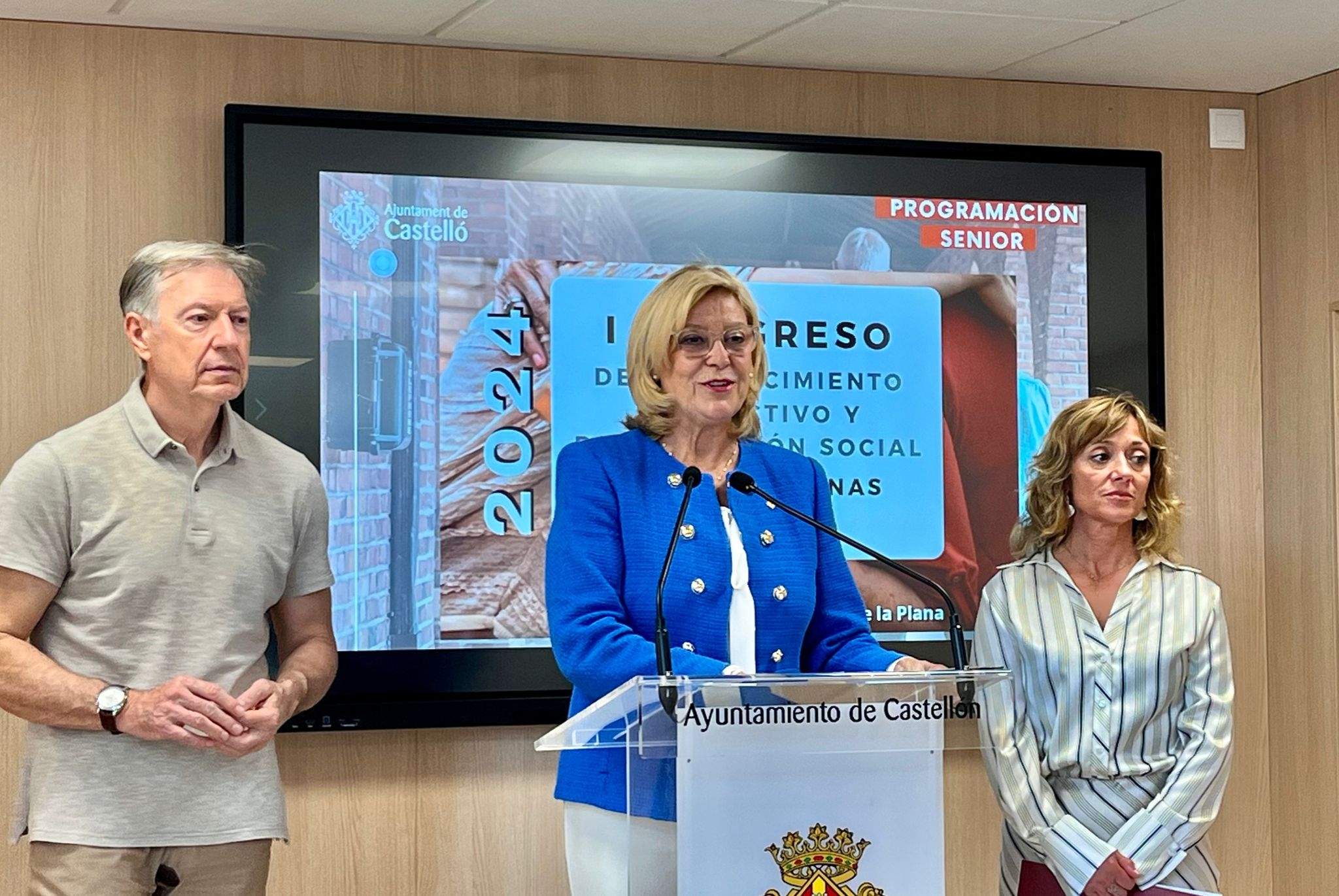 Castelló celebra un congreso de personas mayores y homenajea a los matrimonios que cumplen 50 años