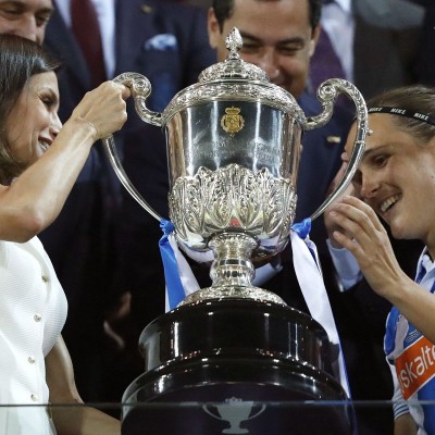 La reina Letizia presidirá la final de la Copa de la Reina entre el Barça y Real Sociedad