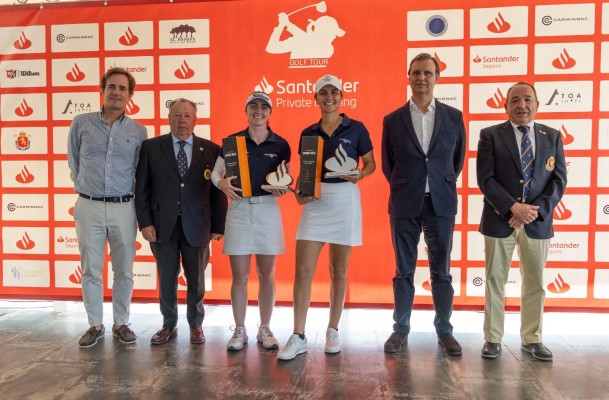 María Herráez y Clara Young, campeonas del Santander Golf Tour Dobles Valencia 