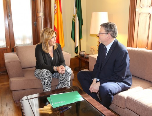 Puig y Díaz piden al Gobierno prioridad para el Corredor Mediterráneo