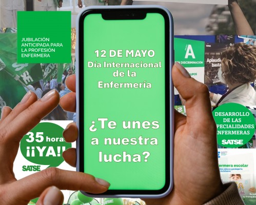 SATSE Castellón reivindica la figura de la enfermera con motivo de su Día Internacional