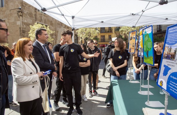 La Diputación celebra el Día de Europa y promueve el intercambio de conocimientos entre países