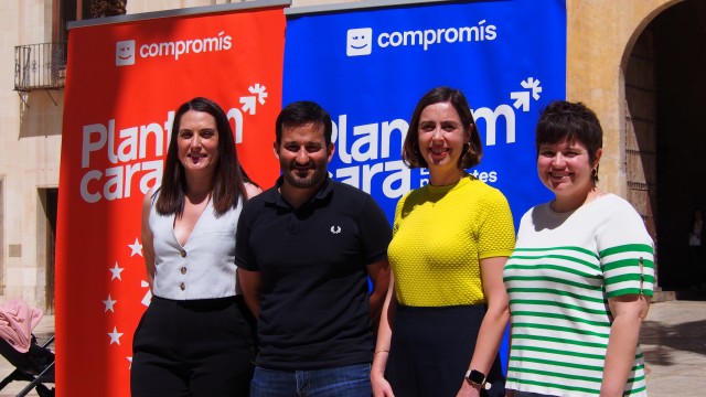 El candidato de Compromís-Sumar Vicent Marzà se compromete a ser la voz de Elche en Europa