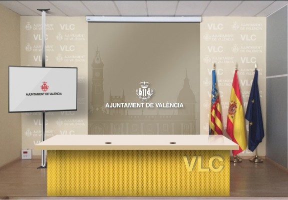 El Ayuntamiento de València regula por primera vez su sala de prensa para evitar un 