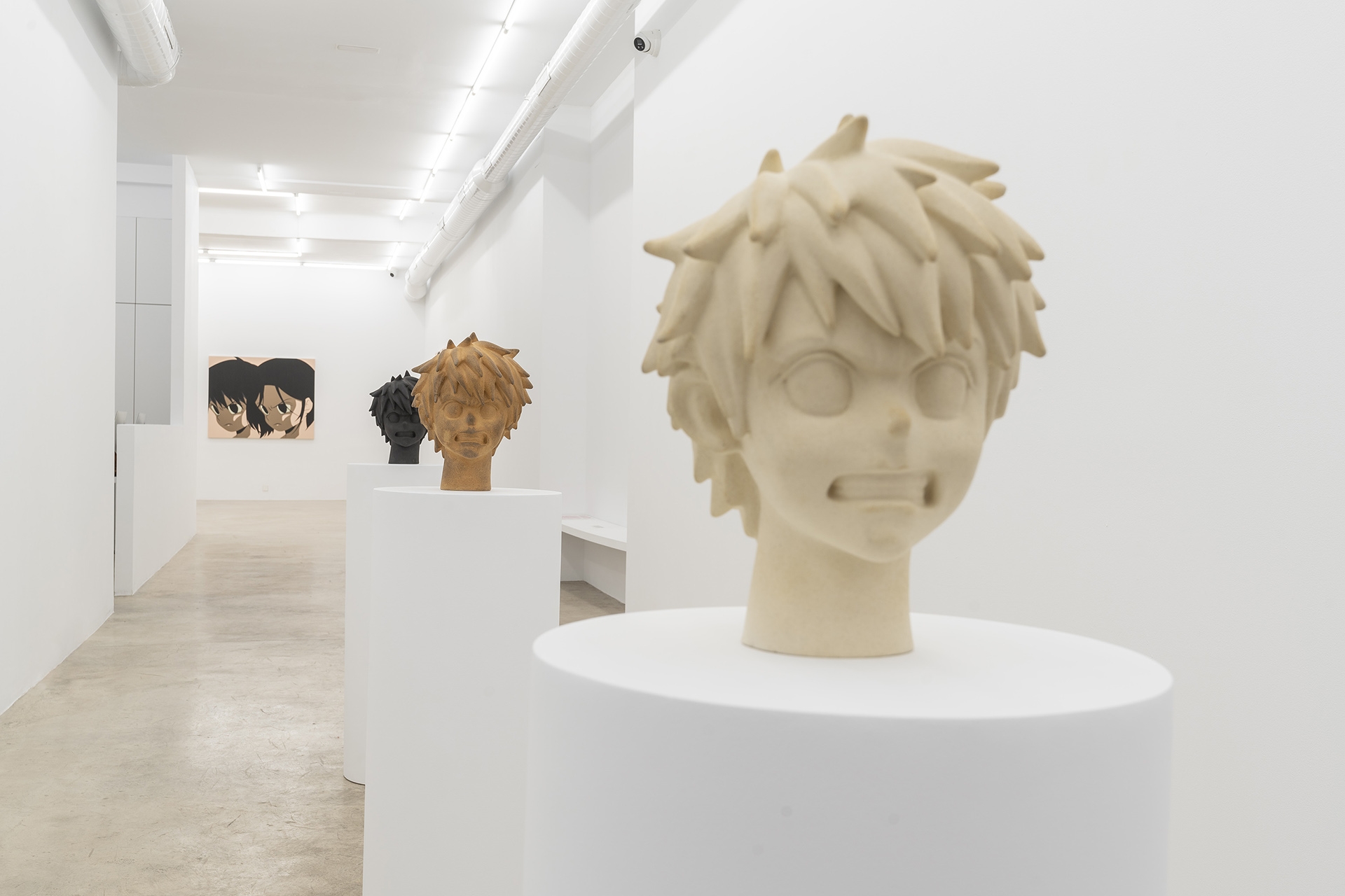 Ok Seungcheol cuestiona la imagen digital desde los rostros arquetípicos del manga