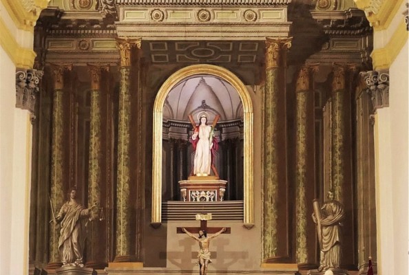 El Mubam acoge una muestra sobre los retablos de arquitecturas fingidas del pintor italiano Pablo Sistori