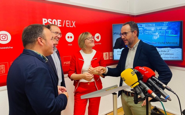 El PSPV siembra la duda sobre el 'E-Tram' de Elche y asegura que serán los buses que tramitaba el Botànic