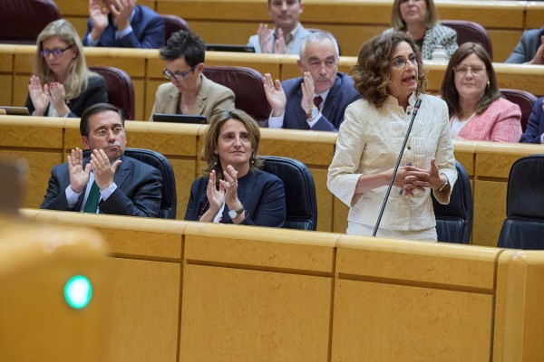 Montero dice que el veto del Senado a la senda de estabilidad es una 