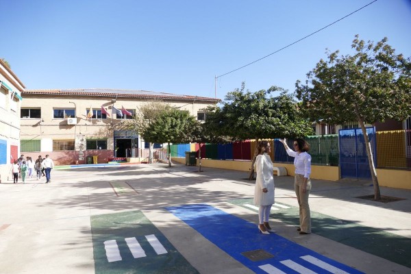 Los entornos escolares de Cartagena incumplen el límite anual de contaminación de la OMS