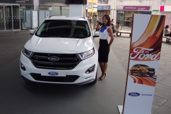 El nuevo Ford Edge, protagonista en la Estación AVE Joaquín Sorolla