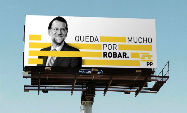 Los papeles de Bárcenas inspiran el ‘nuevo logo’ del PP

