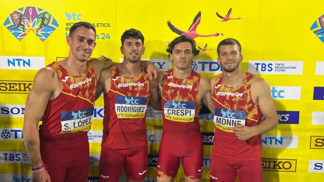 El murciano Sergio López Barranco no llega a París con el relevo español de 4x100 
