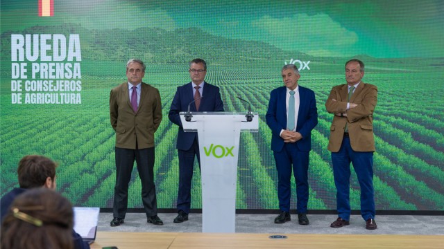 Los consejeros de Agricultura de Vox exigen más reformas ante las medidas 