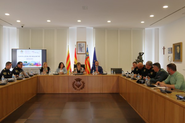 Vila-real coordina el reforç d'efectius per a garantir la seguretat durant les festes de Sant Pasqual