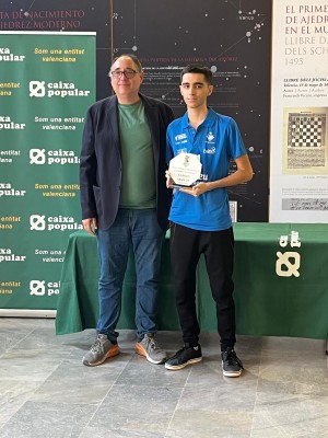 Diego Macías, campeón absoluto de la Comunitat a los 17 años