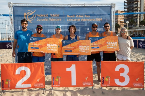 Florián-Munar y Pascual-Natali, primeros ganadores del Beach Volley Tour