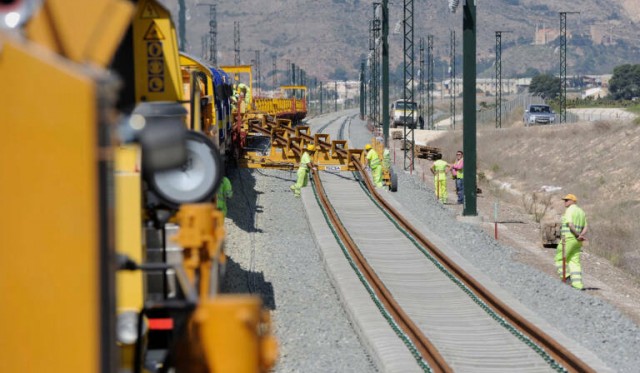 Las obras del tercer raíl de Castellón acabarán a final de 2024... cinco años después de lo previsto