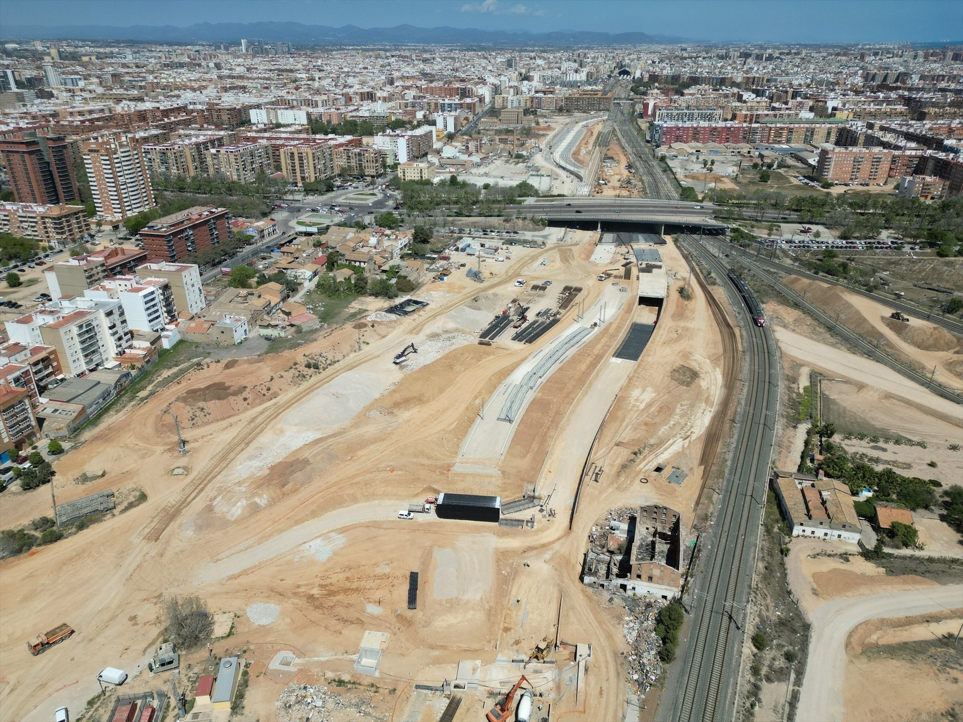 El canal de acceso de València completa su primer año de obras con el 75% de inversión contratada