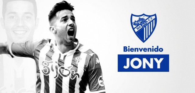 El Málaga ficha a Jony para las próximas cuatro temporadas