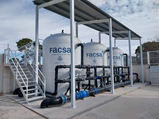 Facsa finaliza en Vila-real dos plantas de carbón activo para abastecer de agua de 