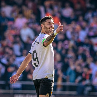 Hugo Duro, el tercero en marcar como visitante a Real Madrid, Athletic y Barça en un mismo curso
