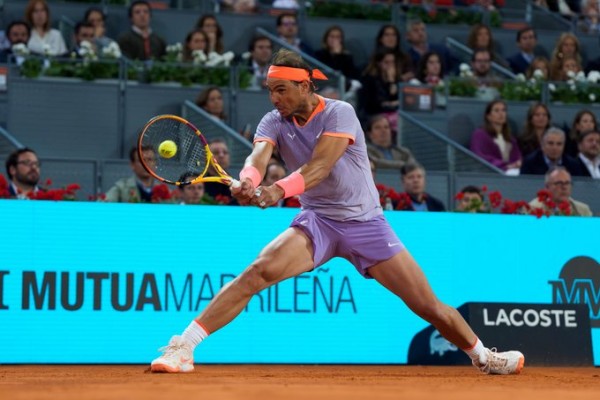 Rafa Nadal no puede con Lehecka y se despide de Madrid
